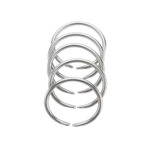 Silver Tone Aluminum Bracelet