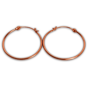 Hammered Round Earrings